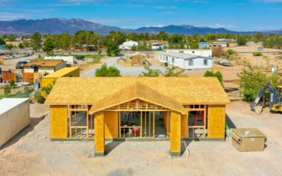 Construction Update for 5700 Riverbrook in Pahrump